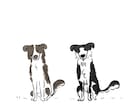 商用OK◎シンプルな動物やペットのイラスト描きます 親しみやすく可愛い1枚！アイコン、グッズなどご利用できます。 イメージ9