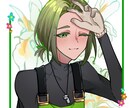 パキッとした雰囲気のイラスト描きます お値段3000円から！アイコンYouTubeサムネイラスト イメージ3