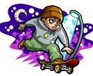 限定価格中！クセ強なキャライラスト描きます ストリート感あるキャラを、あなたの世界観に合わせて描きます。 イメージ1