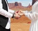 モニュメントバレーで撮影代行いたします ☆現地撮影&新婚旅行撮影など承ります イメージ2