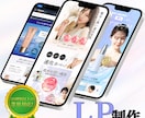 安価で本格的なＬＰ制作をします きれいで本格的なＬＰデザインを提供します。 イメージ2