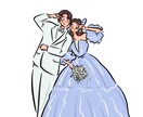 結婚式・カップル画像・ウェルカムボード作成します 文字入れ/背景オーダー可/電子データ納品 イメージ3