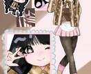 コラージュ風のかわいいイラストを描きます あなたの好きをイラストに詰め込みます イメージ1