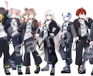 アニメ塗りから厚塗りまで！幅広いイラスト描きます 商業可！Live2D、IRIAM、TRPGなど イメージ10