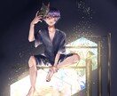 SNS等で使えるヘッダーお描きします !!自分だけのイラストが欲しい方にオススメです! イメージ4