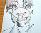 世界に一枚だけの水彩イラストをお描きします MV、立ち絵、グッズ、サムネ、待機画面等に！ イメージ2