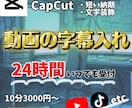 寝ている間にテロップ入れが完了します 即日対応！動画のテロップ入れます イメージ1