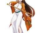 油彩タッチのキャラや小物イラストを制作します 【TRPGやゲームに】シリアス・クールの演出に一役買います イメージ9