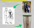 レーザー加工でオリジナルタンブラーを製作します あなたのお好きな画像をタンブラーに彫刻します イメージ2
