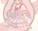 世界観のある特別で可愛いイラスト描きます グッズに！配信に！色々使える可愛いイラストお描きします！ イメージ7
