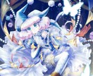 ファンタジックで幻想的な女の子の1枚絵を描きます 厚塗りで描くキャラクターデジタルイラスト イメージ7