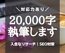 入念なリサーチで、高品質な記事を計2万字執筆します 多ジャンルの経験で対応力あり｜SEO対応｜リライト｜WP入稿 イメージ1