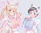 柔らかい色合いでカワイイキャラを描きます 表情豊かなカワイイキャラを描くのが得意です！ イメージ1