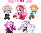 デフォルメイラスト制作します 最短2日納品！商用利用可能！グッズや動画等に利用できます！ イメージ2