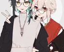 立ち絵･サムネ･1枚絵などのイラスト制作します 艶やかで可愛い女の子、デフォルメ立ち絵等お任せ下さい！ イメージ6