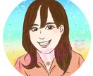 クレヨンタッチのアイコン用似顔絵イラスト描きます カラー無料◎/デフォルメOK/ビジネスアイコンにもおすすめ！ イメージ3