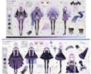 高品質！VTuber用パーツ分け立ち絵を制作します 3名様まで特別価格！実績集めにご協力をお願いいたします！ イメージ4