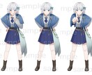 立ち絵をお描きします ラフ時の修正は納得のいくまで何度でも！ イメージ3