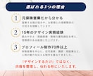 保険営業で選ばれるプロフィールシートを作成します Canva編集データ込み・保険業界制作実績130件超 イメージ8