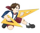 小学生のイラスト承ります 思い描く子供のキャラデザお描きします イメージ5