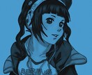 ストリート・サブカル風イラストを描きます スマホで10時間以上かけ、丁寧でリッチな仕上がりをお届け イメージ2