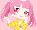 乙女心をくすぐる可愛いアニメ風イラスト描きます SNSやゲームアイコンに！等身とデフォルメからお選び頂けます イメージ5