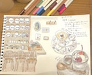 色鉛筆画　手描きの建物イラスト描きます 店舗紹介・外観/習い事教室紹介/家のイラストなど イメージ5
