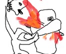 絵をかくでおます windowsペイントでかきます イメージ3