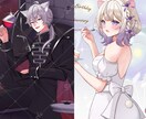 商用利用可能な1枚絵を制作します IRIAMライバーさんやvtuberさんにおすすめ！ イメージ5