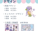 可愛いミニキャラ・SDイラストお描きします 商用利用可能！キャラクターデザイン・衣装デザイン承ります！ イメージ5