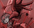 SNSなどで使用できる１枚絵を描きます 様々なテイストのタッチでキャラを描きます イメージ2