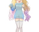 短納期☆サムネイルやキャラデザ、アイコン描きます 可愛くて綺麗な女の子のイラストならお任せ下さい！ イメージ6