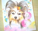 愛犬·愛猫優しいゆるふわタッチ❰郵送可❱で描きます 手描きならではのぬくもりあるペット似顔絵 イメージ3