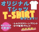 オリジナルTシャツを制作いたします シルクスクリーンプリント、DTFプリントお選びいただけます。 イメージ1