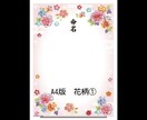 現役筆耕士が美文字で命名書を代筆します ココナラ初心者ですが現役筆耕士、クオリティは保証いたします！ イメージ5