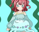 書き直しオッケー！かわいいSNSアイコン描きます リクエストされた可愛い女の子のイラストを描きます！ イメージ1