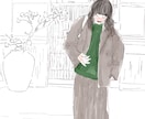 アンニュイで抜け感のあるイラスト描きます 商用OK/女性向き/オシャレデザイン向け イメージ8