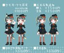 表情差分36種！！ デフォルメ立ち絵を作成します サムネ、ショート動画、解説動画、TRPGの探索者にオススメ イメージ5