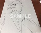Twitter用アイコンを描きます 【初回価格】アイコンを模写で安く描いて欲しい人を募集します！ イメージ3