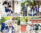 福岡県でお宮参り・七五三の出張撮影をします 100枚前後／１時間、雨でも決行可能、一週間以内に納品 イメージ6