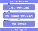 Kindle出版コーチが出版原稿を徹底改善します クライアントをベストセラーに導いた著者が原稿を添削します イメージ5