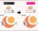 手書き文字 イラスト ロゴ等なんでもデータ化します イラストレーターで使用できるAiデータにいたします イメージ5