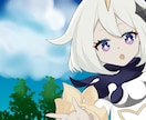 かわいいイラスト一枚絵描きます ネット活動者向け！動画用1枚絵・サムネイル等に幅広く利用可能 イメージ2