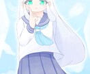 かわいい一枚絵、立ち絵等のイラストをお描きします 商用含め用途自由です！お気軽にご連絡ください！ イメージ3
