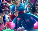 可愛い、格好いい鮮やかなキャライラスト描きます 観賞用、作品表紙、ヘッダー、立ち絵、キャス画などに イメージ6