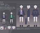 幅広いキャラクターの立ち絵を制作します 厚塗りで、キャラクターの魅力を丁寧に描きます。 イメージ4