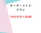 オーダーメイドの執筆プランをご提供します お客様のご要望に沿った内容で執筆いたします。 イメージ1