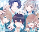 一枚絵、サムネイル、ヘッダーアイコンリング描きます 商用利用OK！ゲーム、配信、SNSなど、特典・グッズにも イメージ3