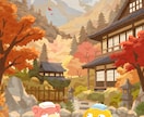 商用利用OK！心が温まる絵本風イラストを制作します あなたの大切なイメージを絵本の世界へ イメージ6