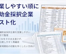 補助金採択企業を営業用に整理します 公開CSVを営業しやすい形に整理します イメージ1